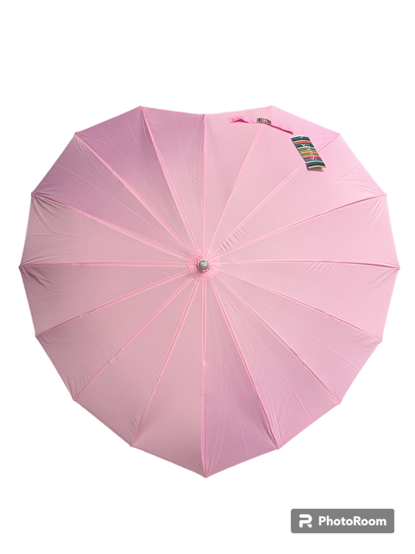 Boutique Heart Umbrella Pink