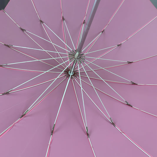 Boutique Heart Umbrella Pink