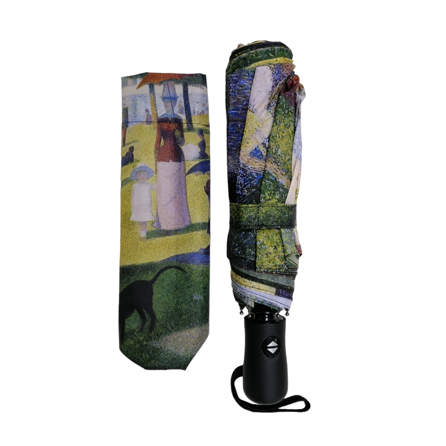 StormKing Folding Art Umbrella Seurat La Grande Jatte by Soake