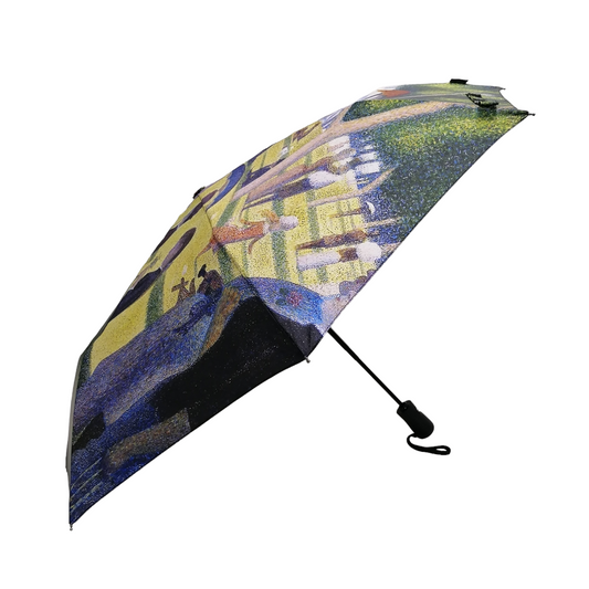 StormKing Folding Art Umbrella Seurat La Grande Jatte by Soake