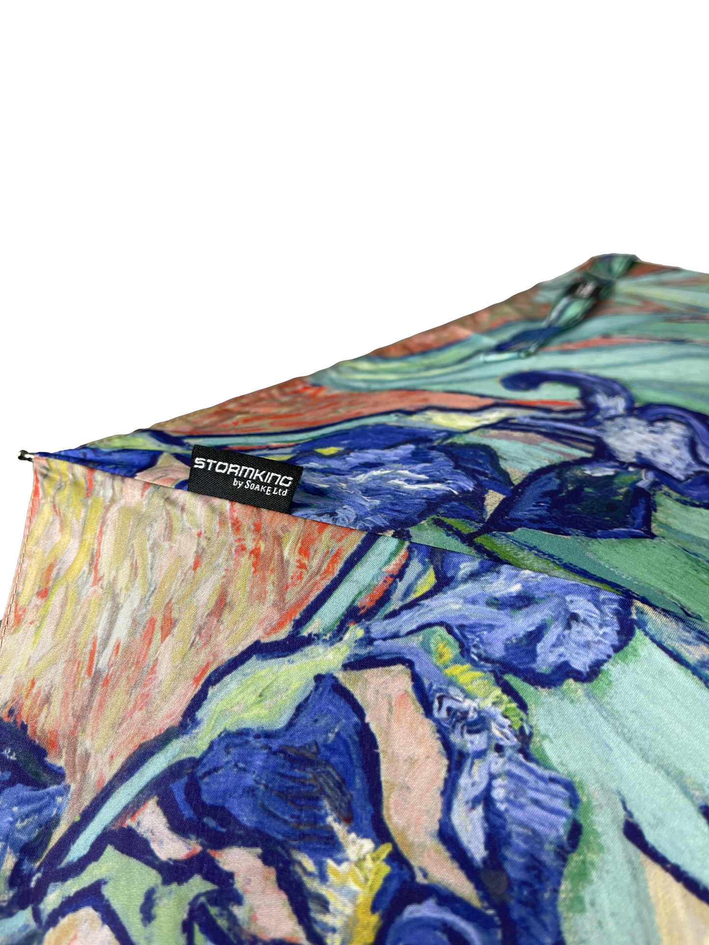 StormKing Folding Art Umbrella Van Gogh Irises by Soake