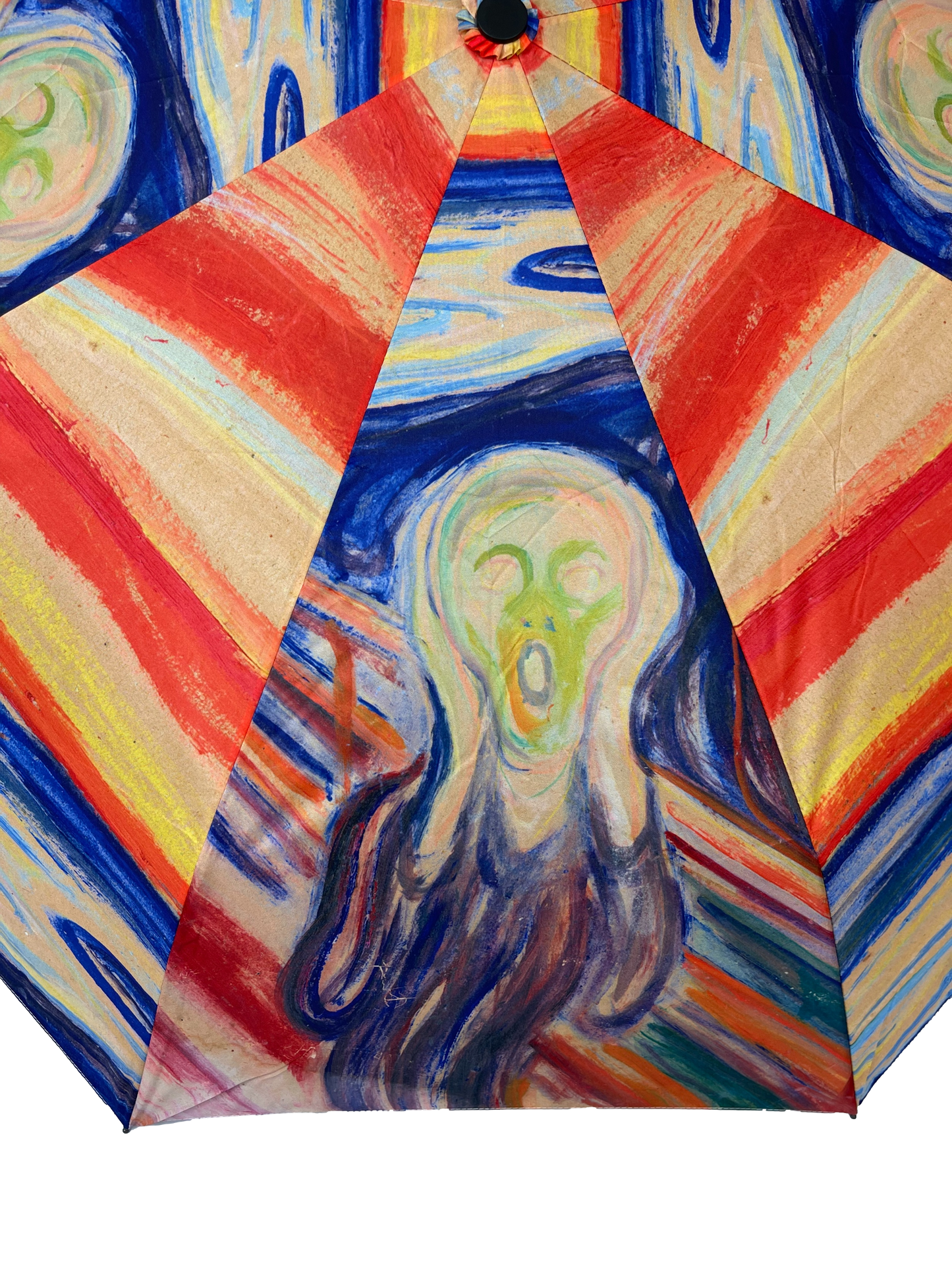 StormKing Folding Art Umbrella Munch Scream by Soake