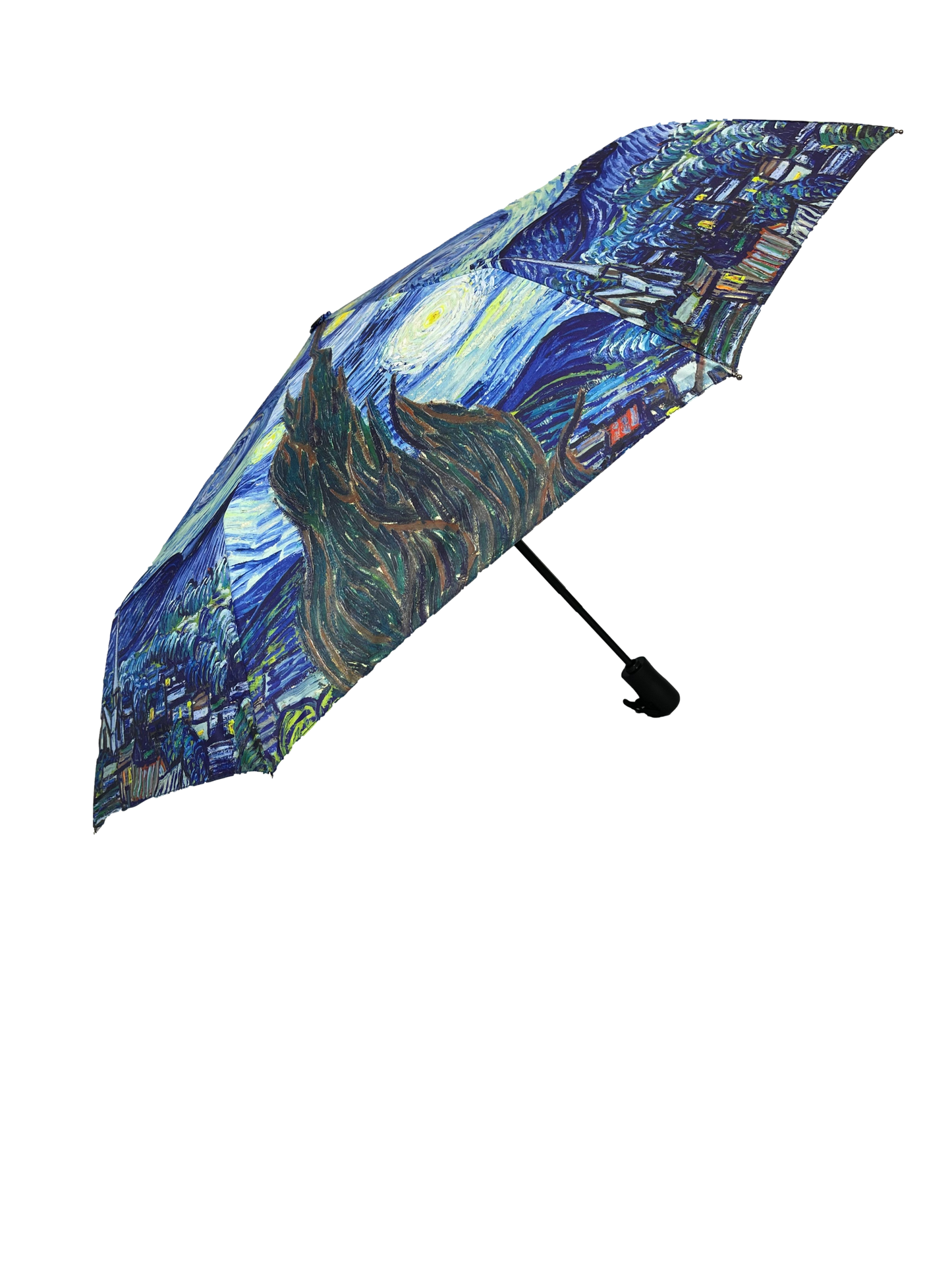 StormKing Art Van Gogh Starry Night Folding Umbrella by Soake