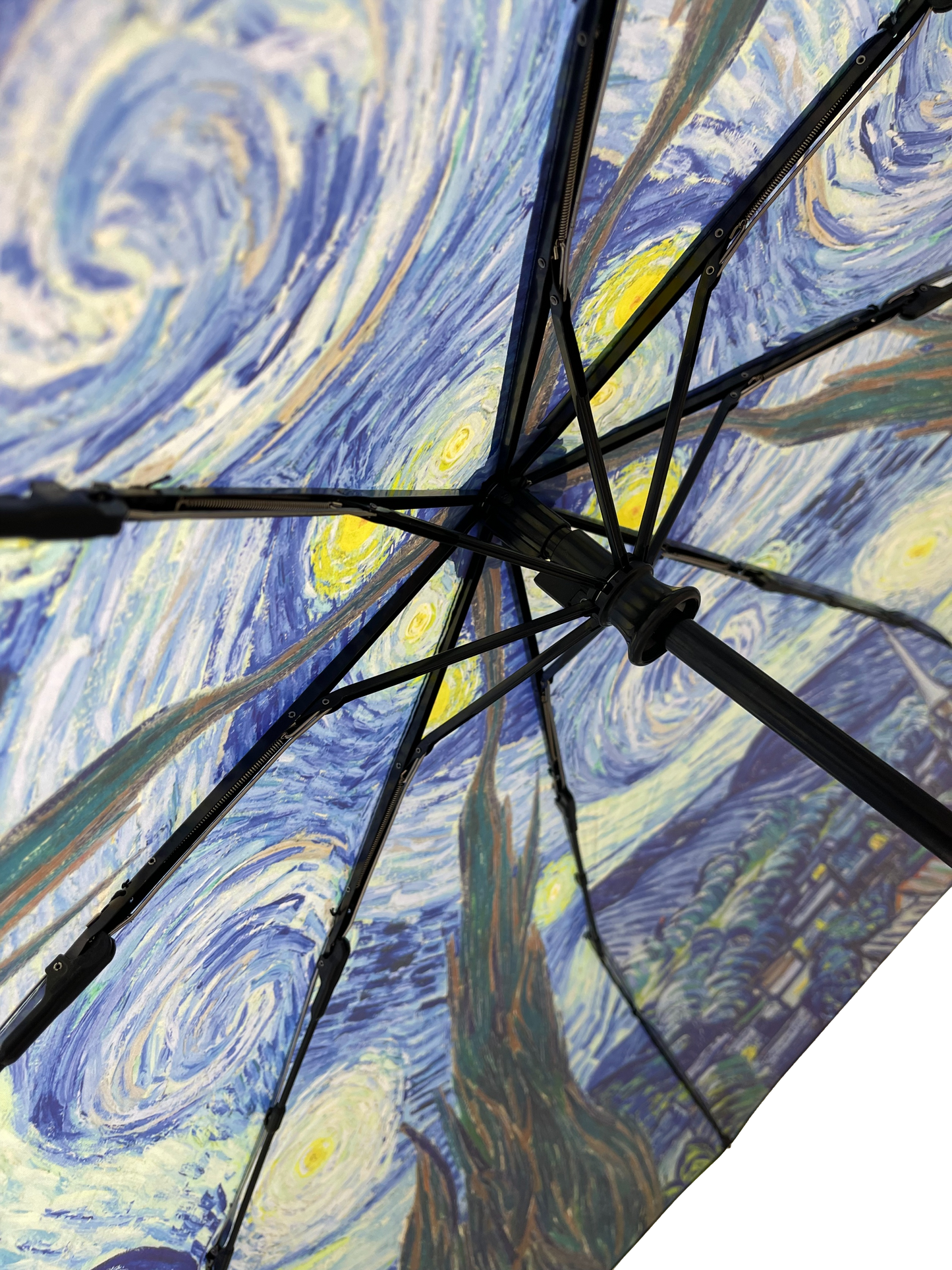 StormKing Art Van Gogh Starry Night Folding Umbrella by Soake