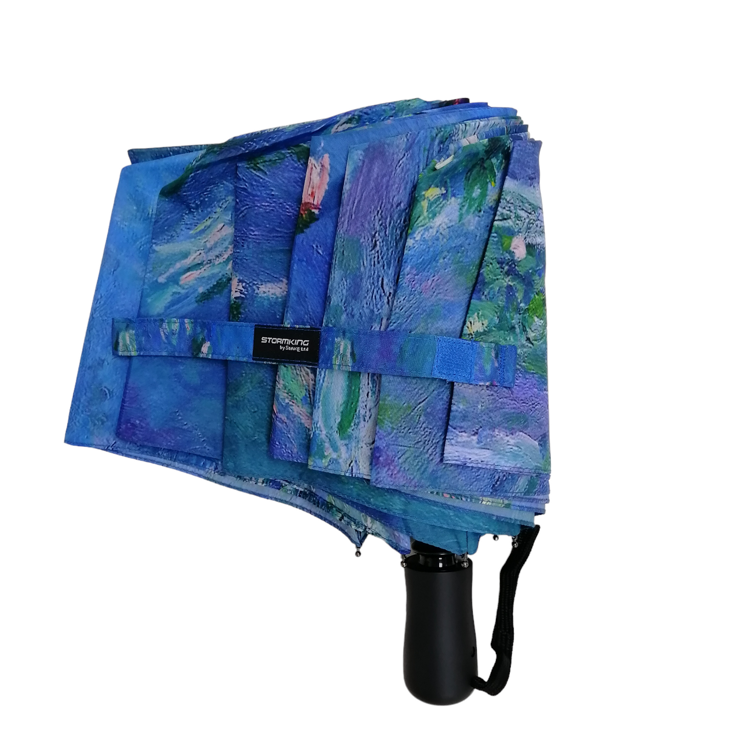 StormKing Art Collection Monet Water Lillies Folding Umbrella by Soake