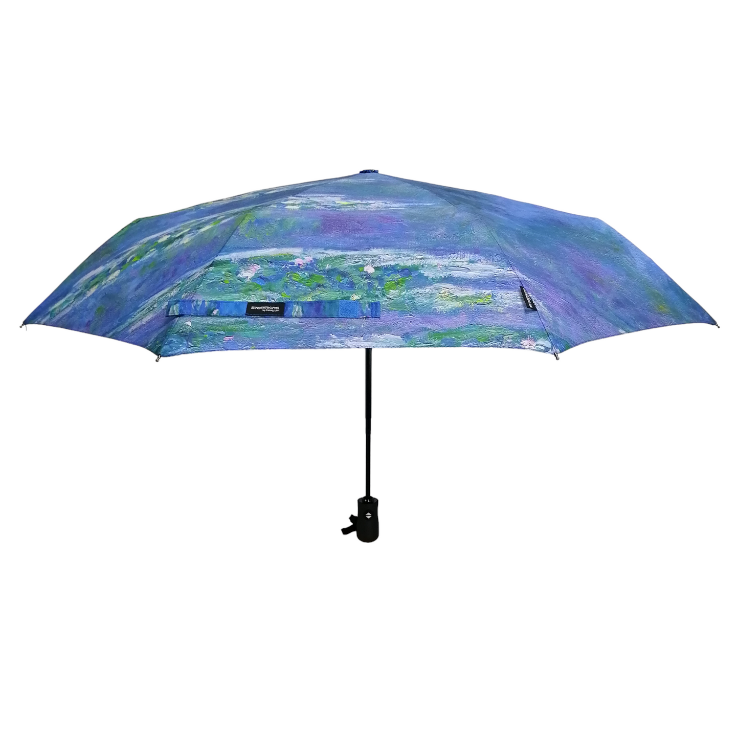 StormKing Art Collection Monet Water Lillies Folding Umbrella by Soake