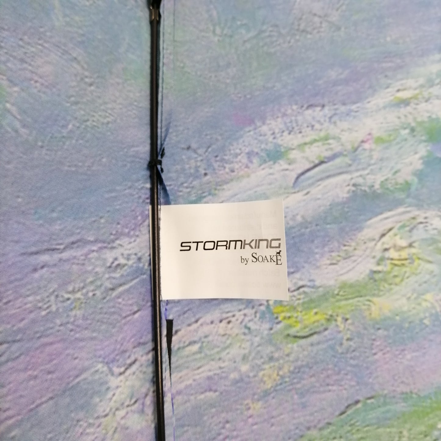StormKing Art Collection Monet Water Lillies Folding Umbrella by Soake