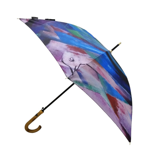 StormKing Art Franz Marc Birds Classic Stick umbrella by Soake