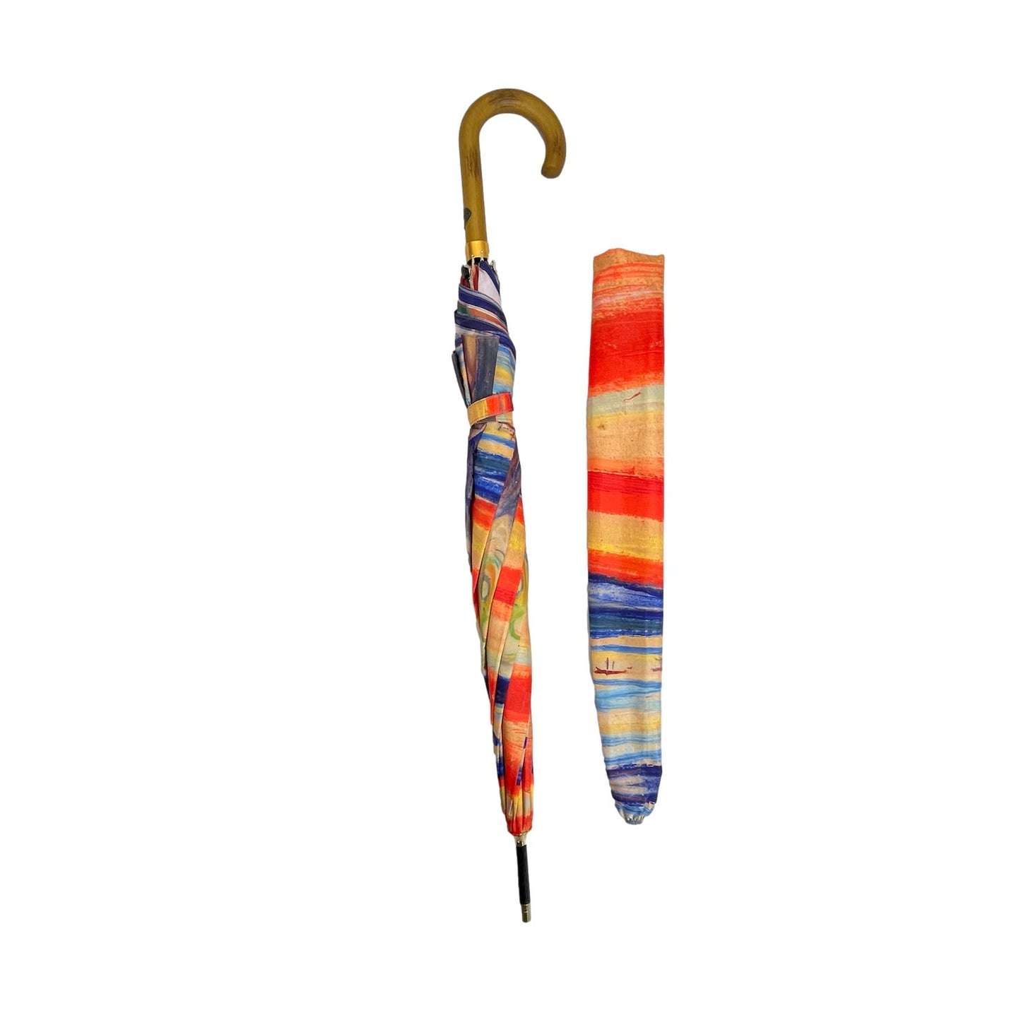 StormKing Art Munch The Scream Classic Stick Umbrella by Soake