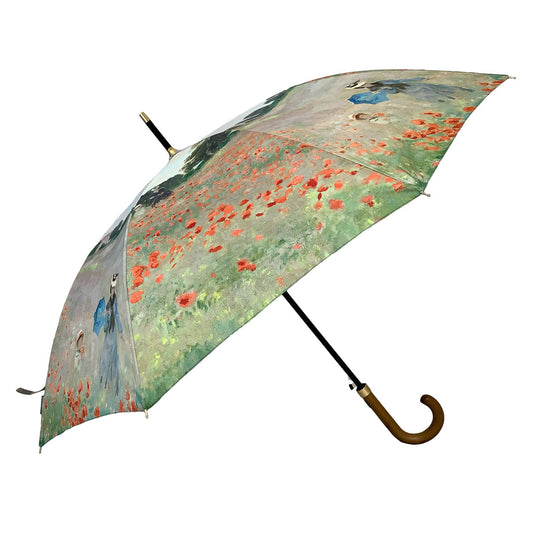 StormKing Classic Art Collection Monet Poppyfield Umbrella by Soake