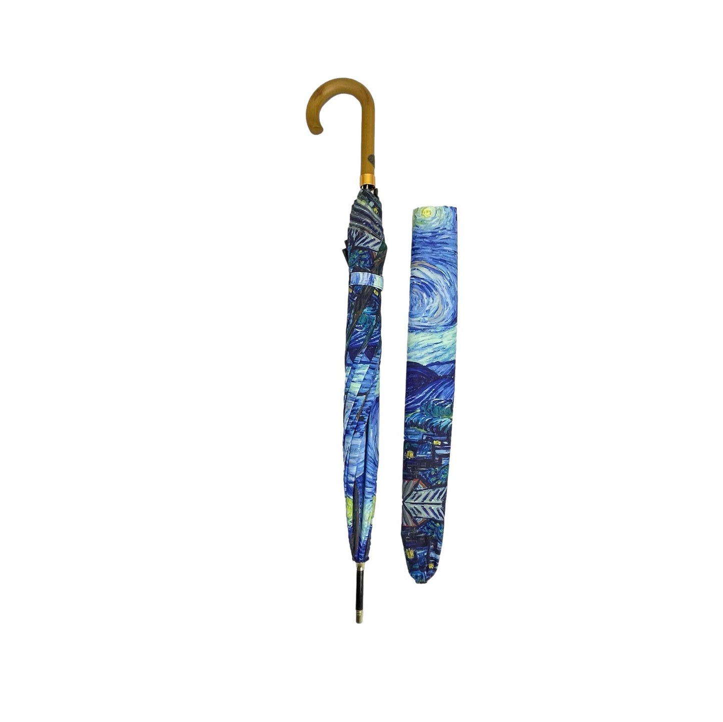 StormKing Art Van Gogh Starry Night Classic Stick umbrella by Soake