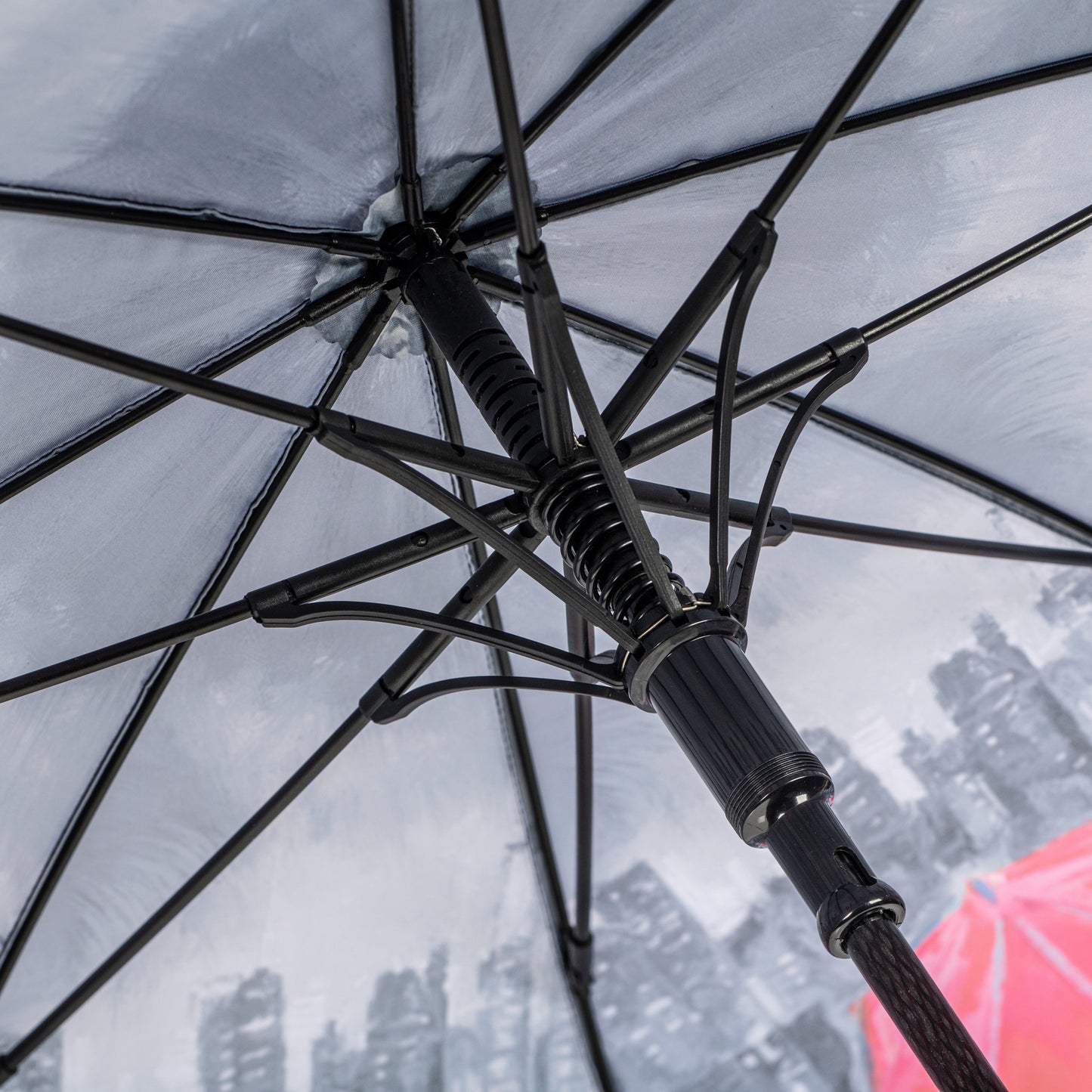 StormKing Classic City Collection New York Black and White Umbrella by Soake