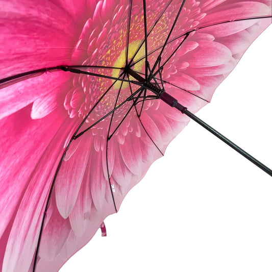 StormKing Floral Gerbera Daisy Classic Stick Umbrella