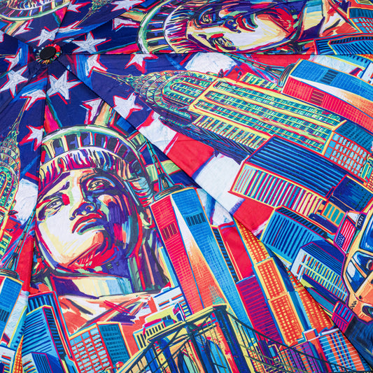 StormKing Folding City Umbrella New York Colour by Soake