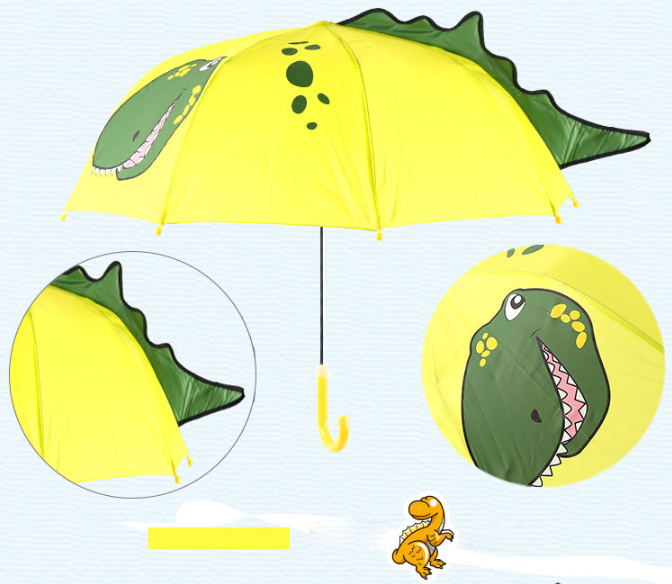 Soake Kids Dinosaur 3D Pop up Umbrella