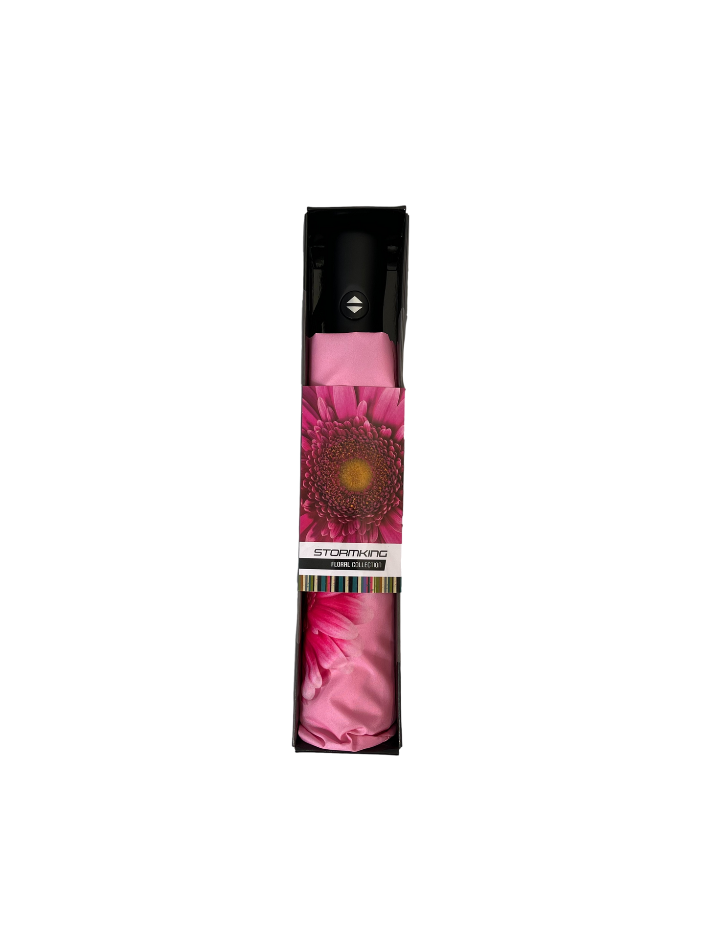 StormKing Folding Floral Umbrella Gerbera Daisy