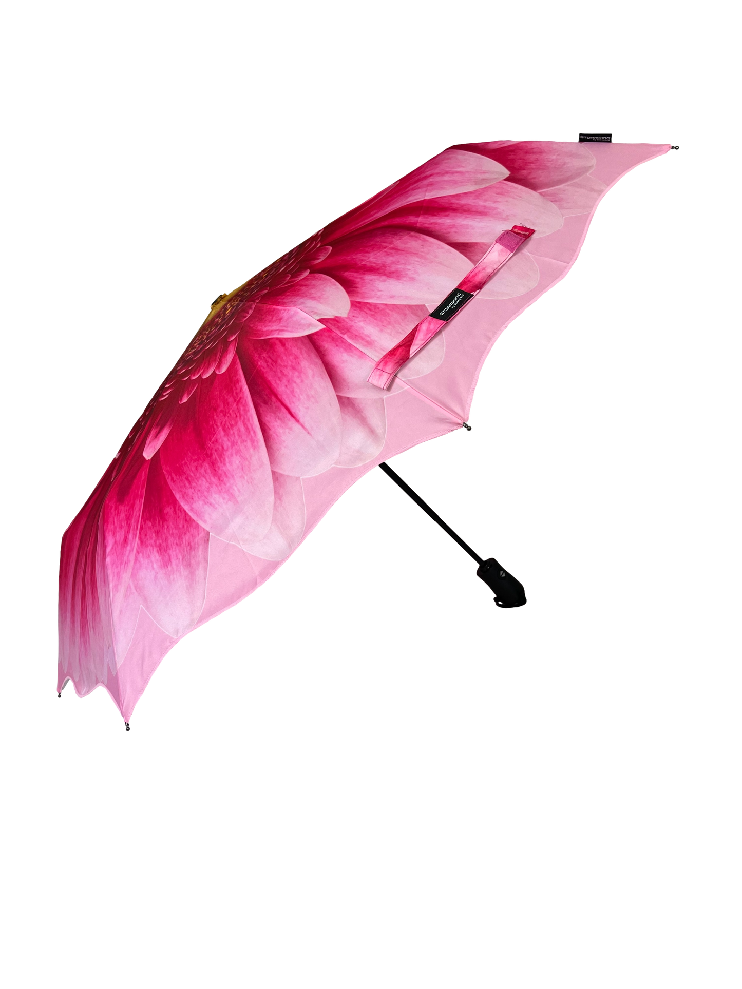 StormKing Folding Floral Umbrella Gerbera Daisy
