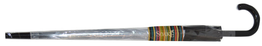 Everyday Auto Clear Dome Umbrella Black STICK