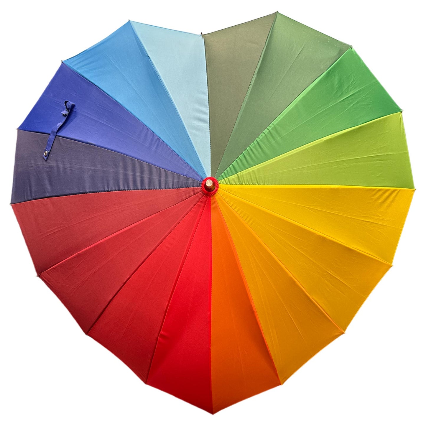 Boutique Heart Umbrella Rainbow