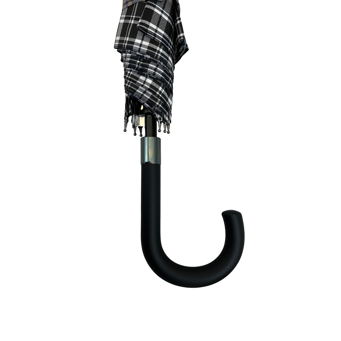 Everyday Tartan Stick Umbrella Black
