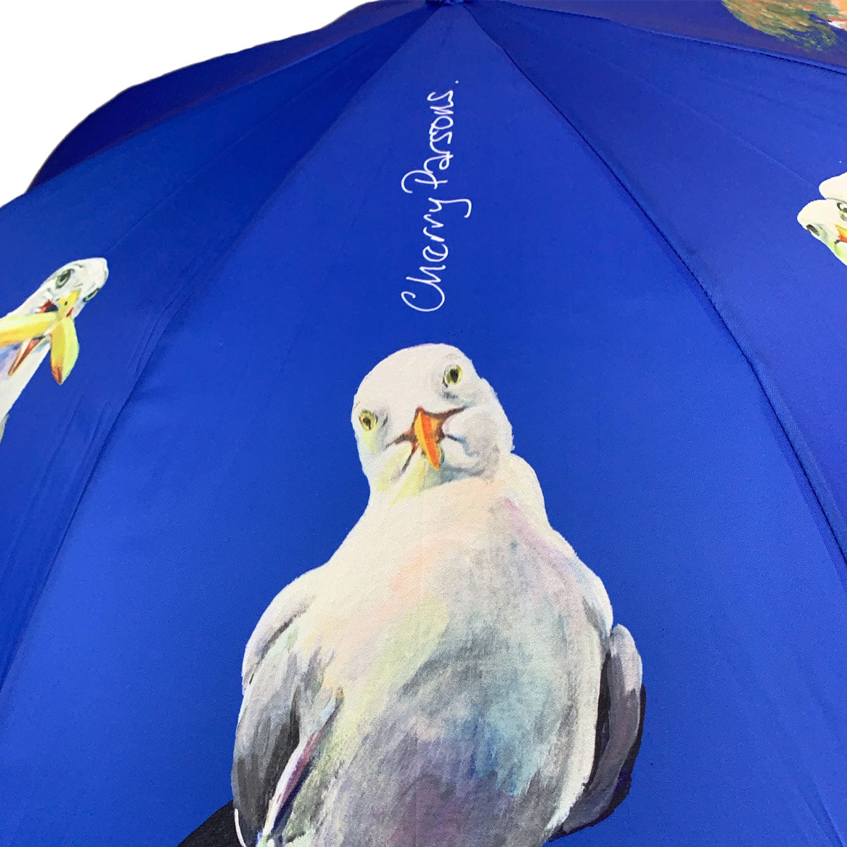 Cherry Parsons 8 Seagull design Classic Blue