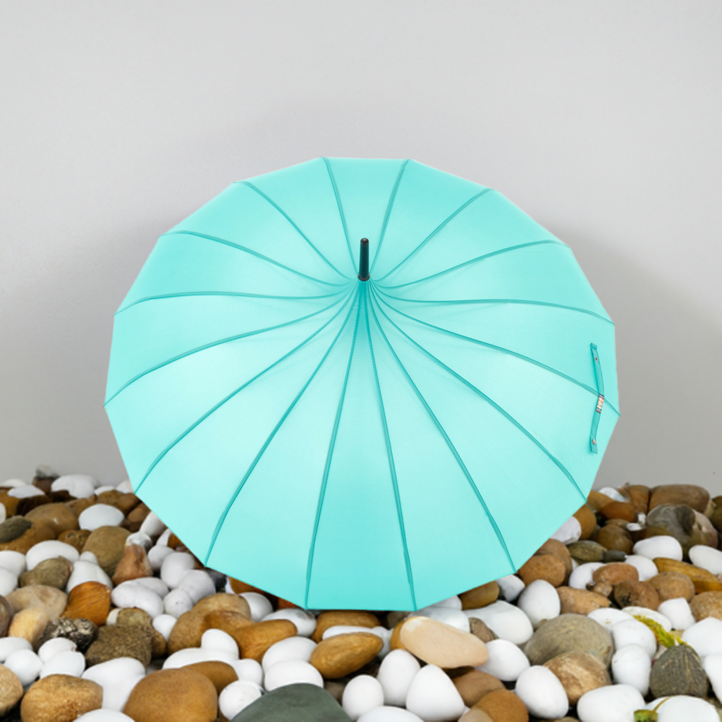 Boutique Classic Pagoda Umbrella in Teal