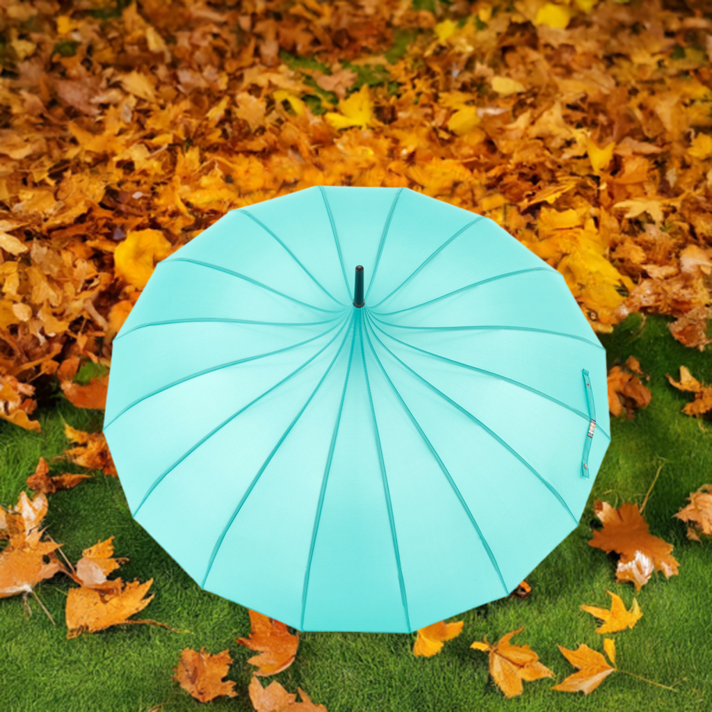 Boutique Classic Pagoda Umbrella in Teal