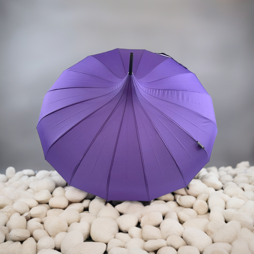 Boutique Classic Pagoda Umbrella in Violet