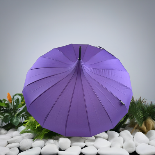 Boutique Classic Pagoda Umbrella in Violet