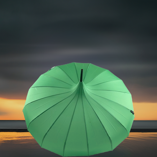 Boutique Classic Pagoda Umbrella in Green