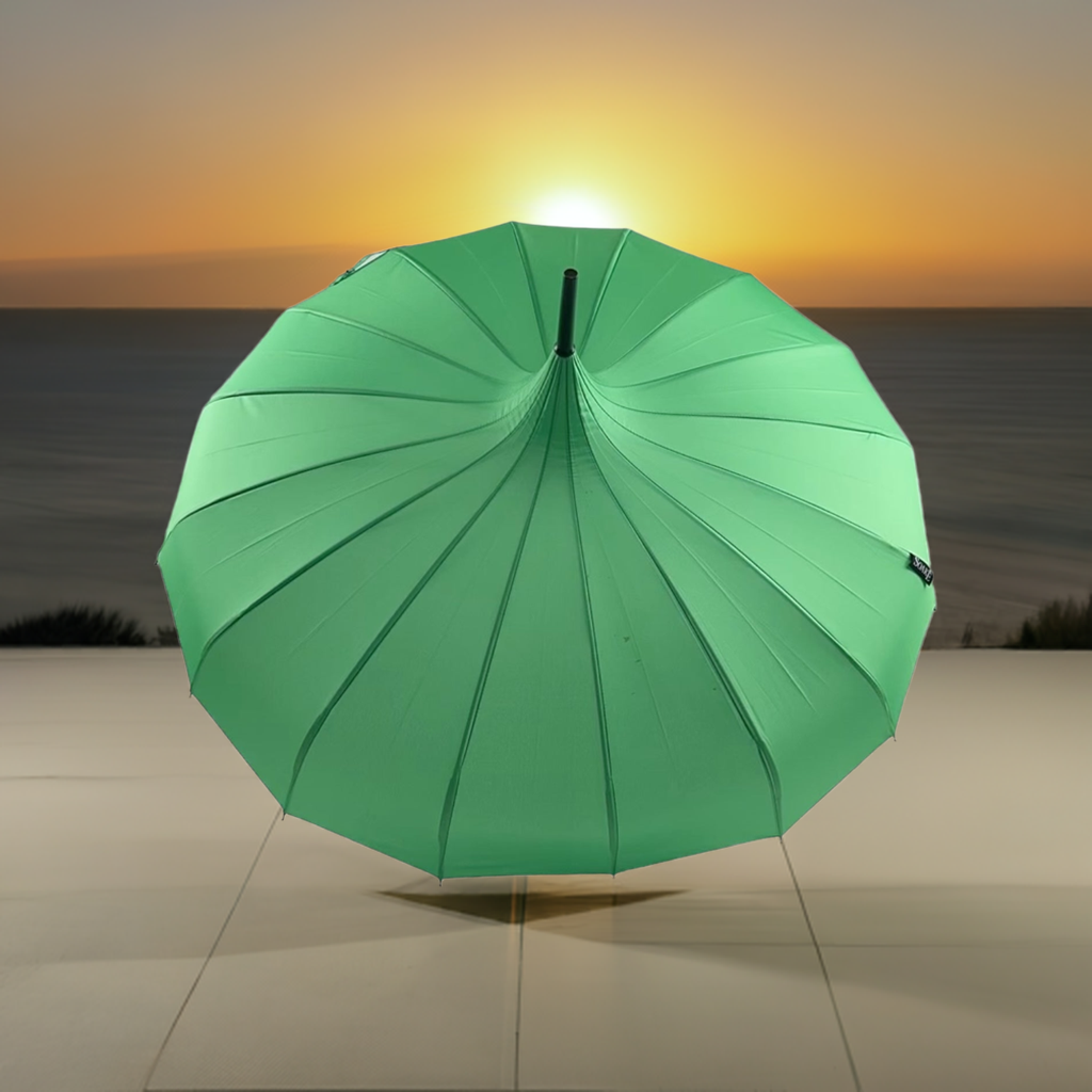 Boutique Classic Pagoda Umbrella in Green