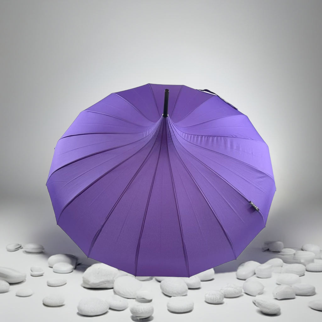 Boutique Classic Pagoda Umbrella in Violet