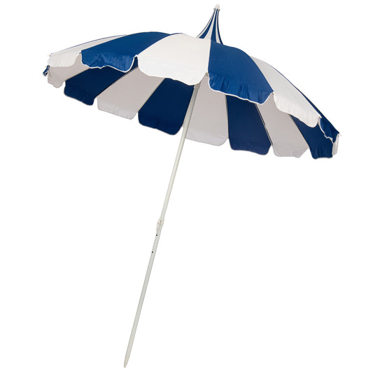 Soake Garden Parasol Pagoda Navy Cream