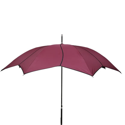 Everyday Swirl Stick Umbrella Burgundy