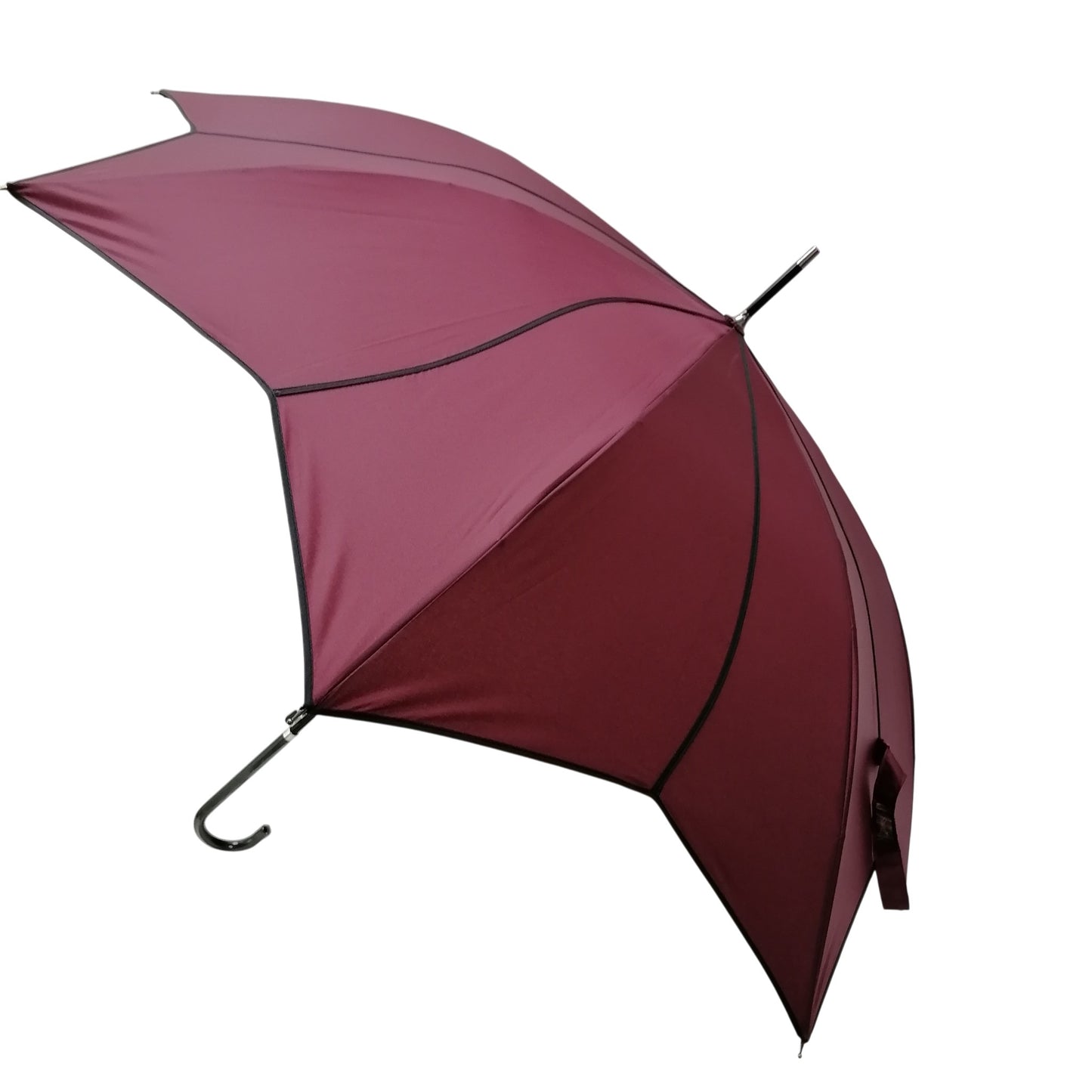 Everyday Swirl Stick Umbrella Burgundy