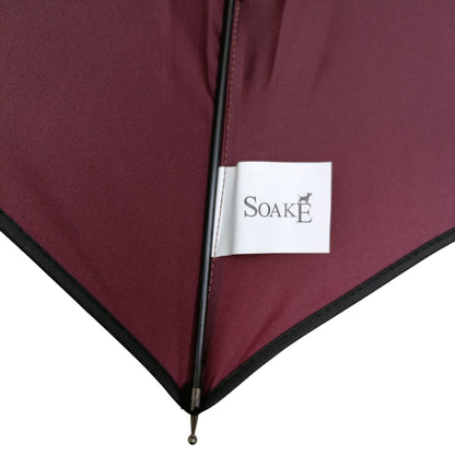 Everyday Swirl Stick Umbrella Burgundy