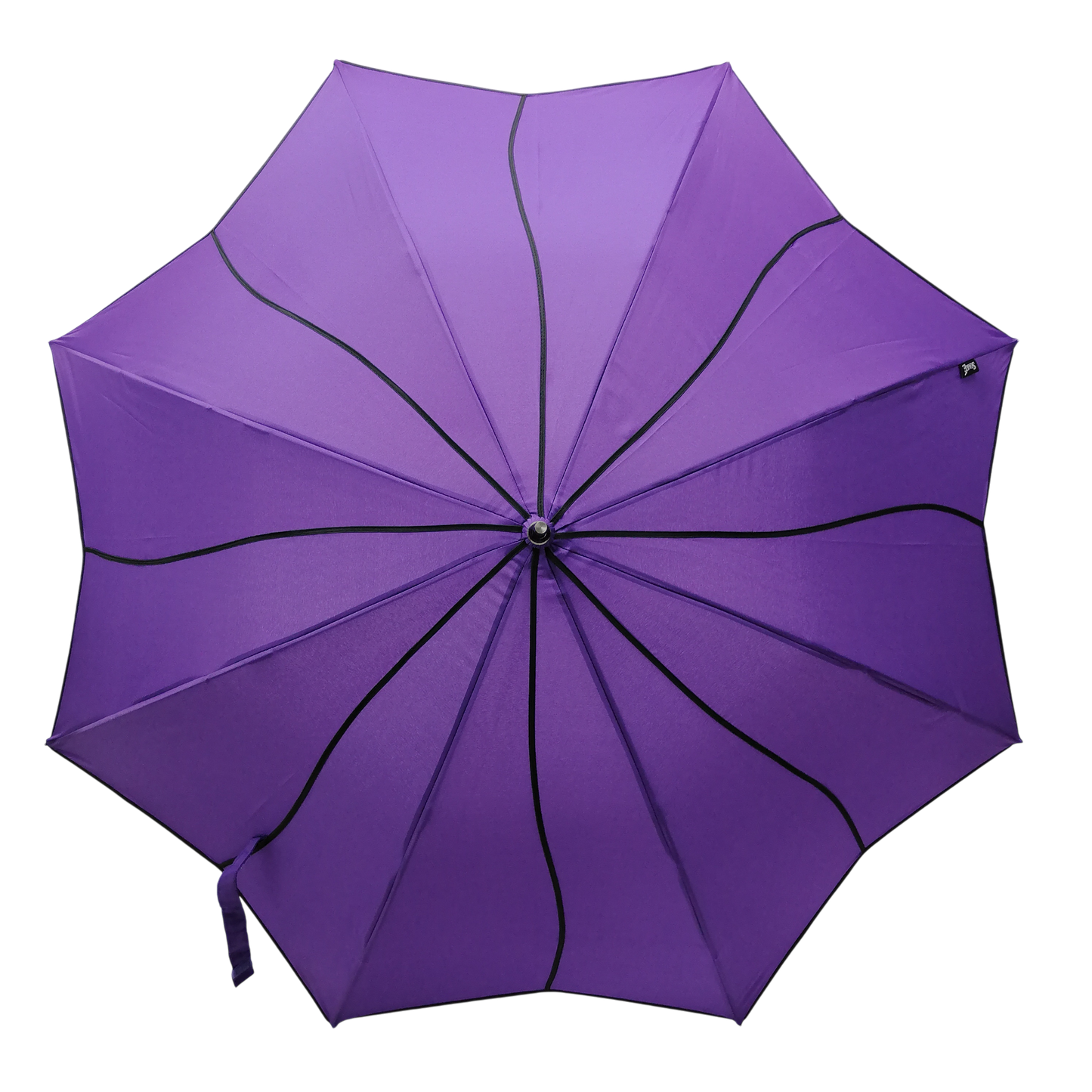 Everyday Swirl Stick Umbrella Plum