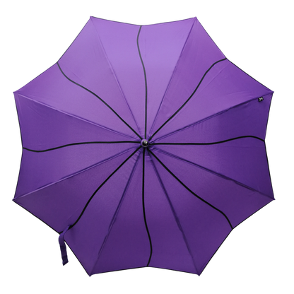 Everyday Swirl Stick Umbrella Plum