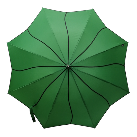 Everyday Swirl Stick Umbrella Forrest Green