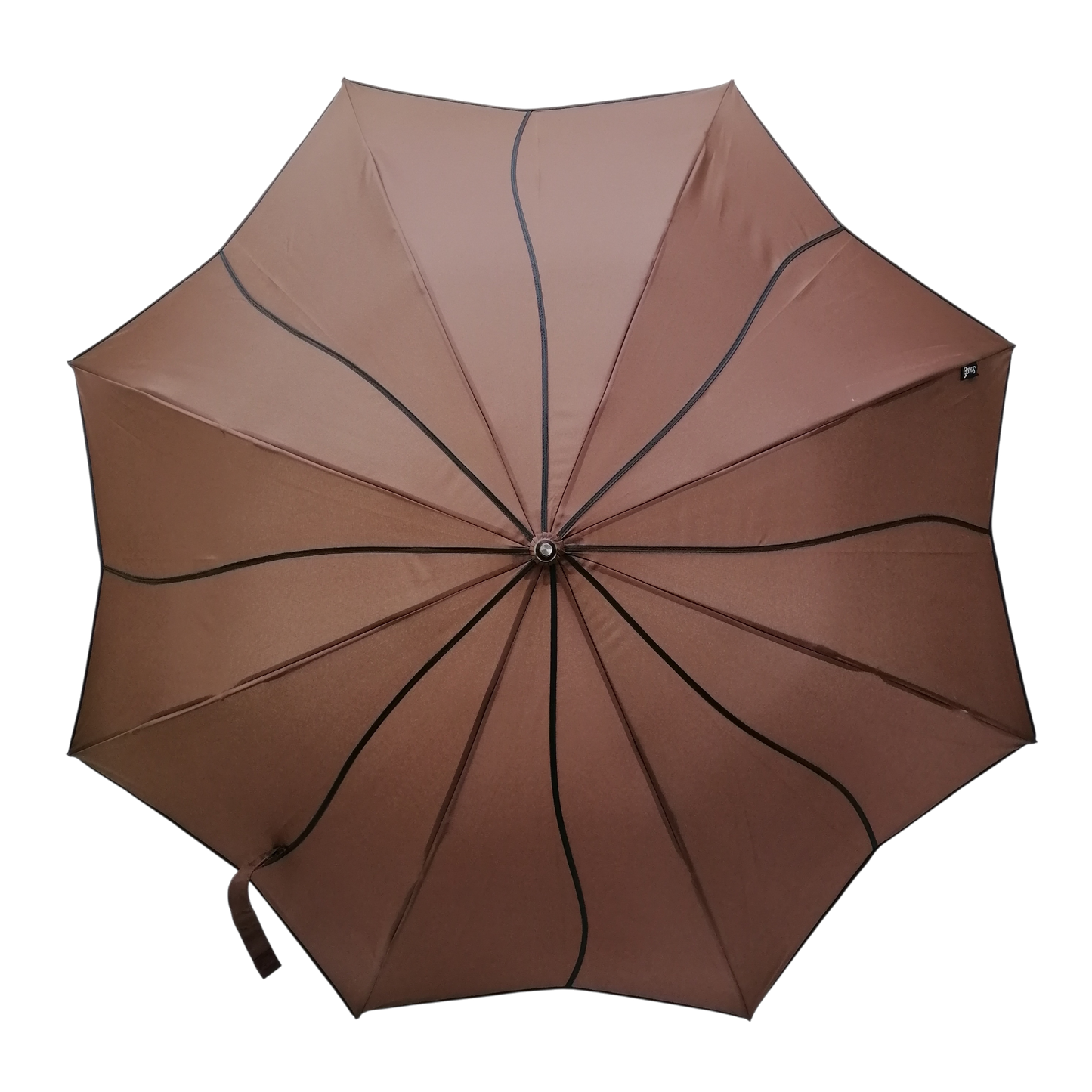 Everyday Swirl Stick Umbrella Mocha