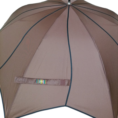 Everyday Swirl Stick Umbrella Mocha