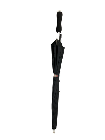 Boutique Heart Umbrella Black