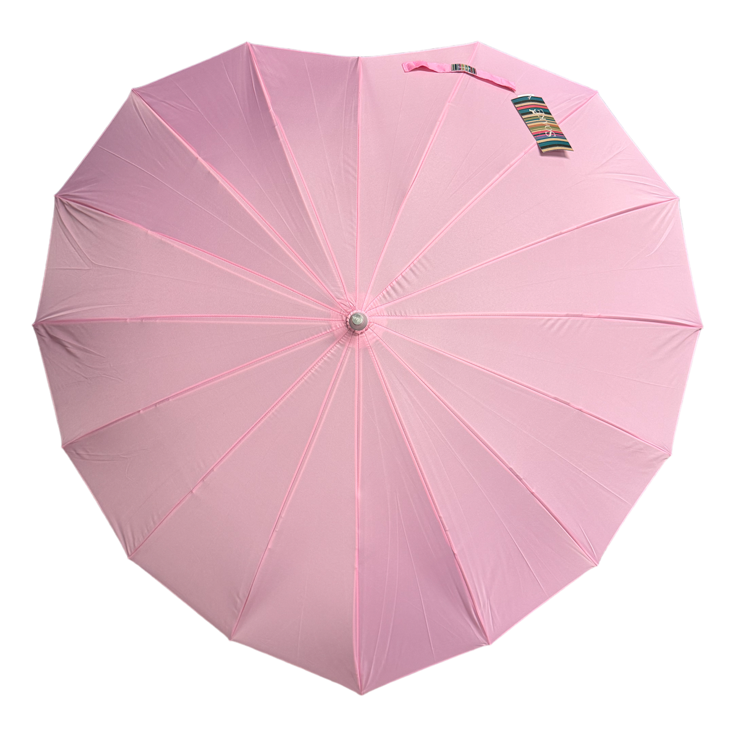 Boutique Heart Umbrella Pink