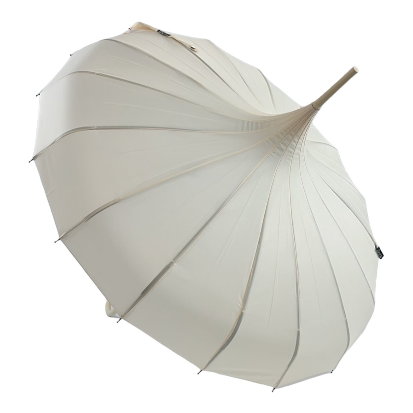 Boutique Classic Pagoda Umbrella in  Beige