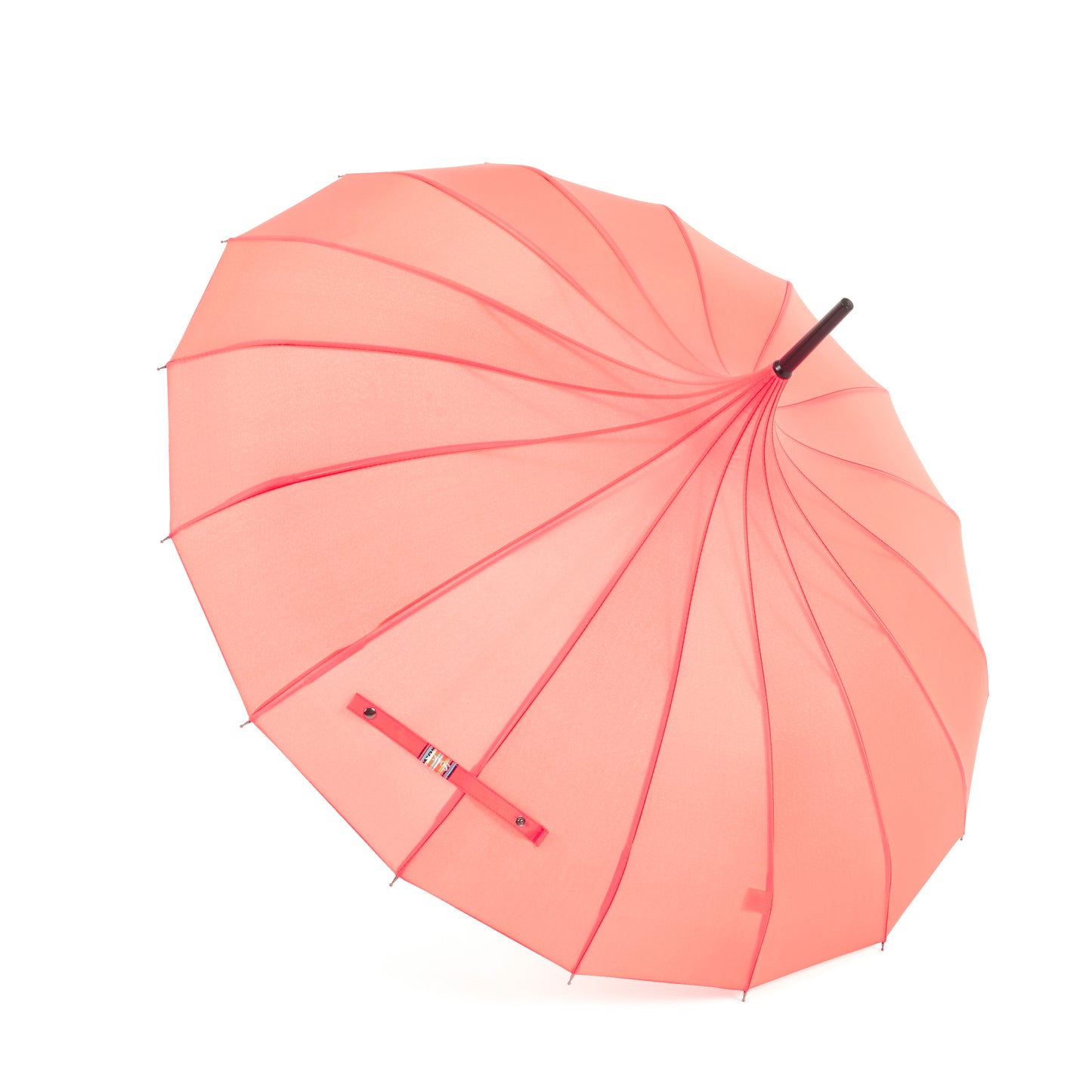 Boutique Classic Pagoda Umbrella in Coral