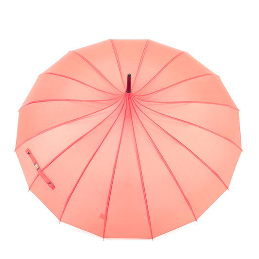 Boutique Classic Pagoda Umbrella in Coral