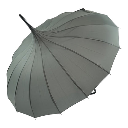 Boutique Classic Pagoda Umbrella in Grey