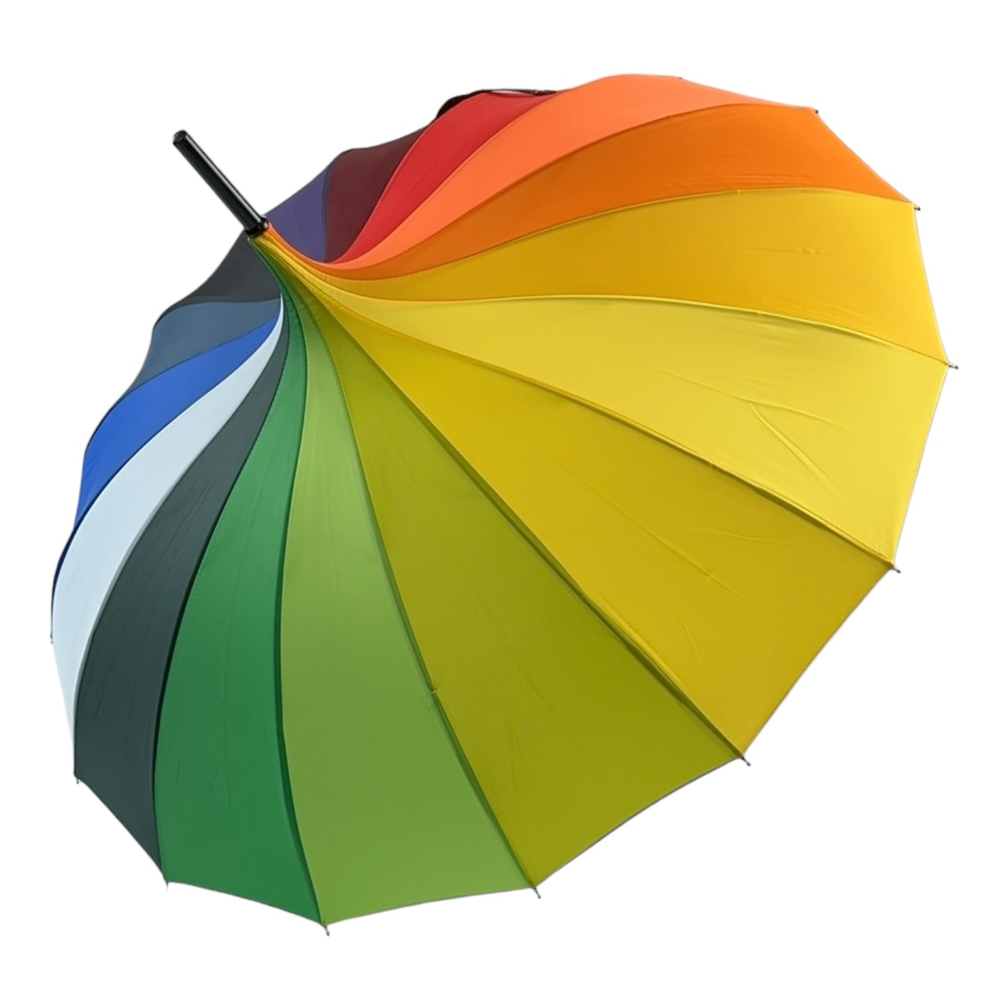 Boutique Classic Pagoda Umbrella in Rainbow