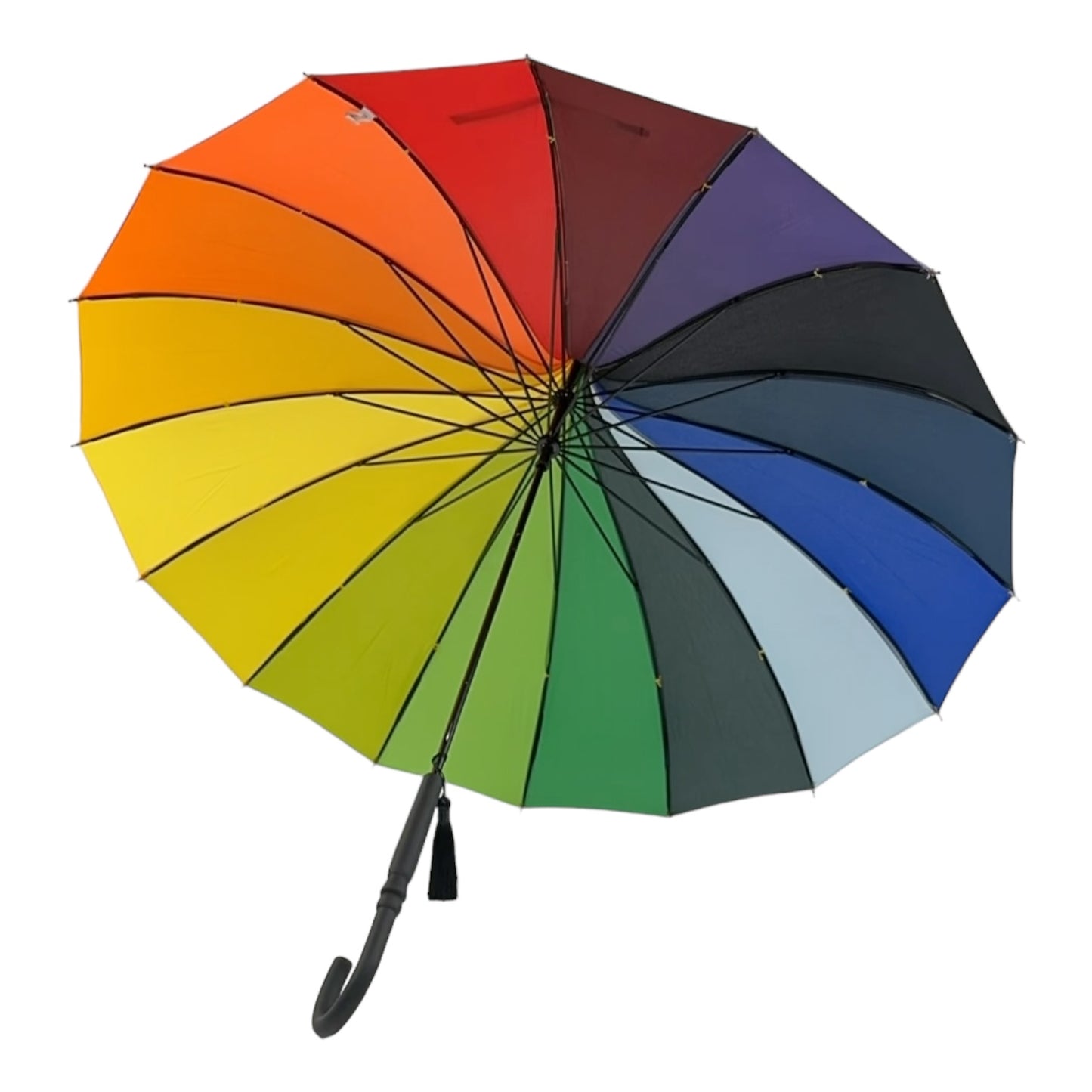 Boutique Classic Pagoda Umbrella in Rainbow