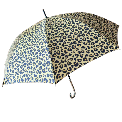 Retro Leopard Print in Saffron Yellow with matching handle